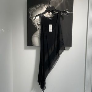 BeBe black top size xs NWT